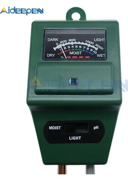 Mavi 3 In 1 Toprak Nem Güneş Işığı Ph Ölçer Higrometre Dijital Test Cihazı Bitkiler Çiçekler Asitlik Nem Ölçümü Bahçe Aracı (Yurt Dışından) fırsatları