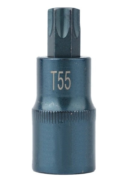 T55 1/2 Inç Soket Uçları Adaptörü 55 Mm/2.17 "tornavida Bit Aracı T20 T25 T27 T30 T35 T40 T45 T50 T55 T60 T70 Adaptör El Aleti (Yurt Dışından)