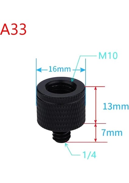 A26 Kamera Vidası 1/4 Dişi - M4- M5 M6- M8- M10 M12 Erkek Dönüşüm Adaptör Montajı (Yurt Dışından) indirimleri