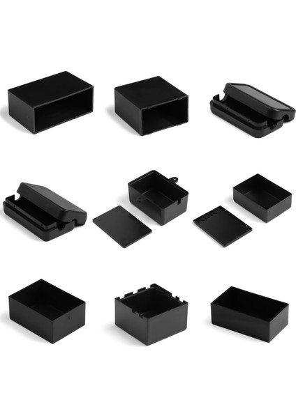 48X26X15MM 13 Boyutları Abs Plastik Su Geçirmez Siyah Konut Alet Çantası Plastik Yüksek Kaliteli Elektronik Proje Kutusu Elektrik Malzemeleri (Yurt Dışından) modelleri