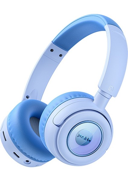 Ido EP06 Çocuklar Kablosuz Bluetooth Stereo Müzik Kulaklık Çocuk Başa Monte Kulaklık - Pembe (Yurt Dışından)