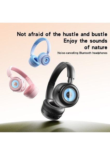 Ido EP06 Çocuklar Kablosuz Bluetooth Stereo Müzik Kulaklık Çocuk Başa Monte Kulaklık - Pembe (Yurt Dışından) modelleri