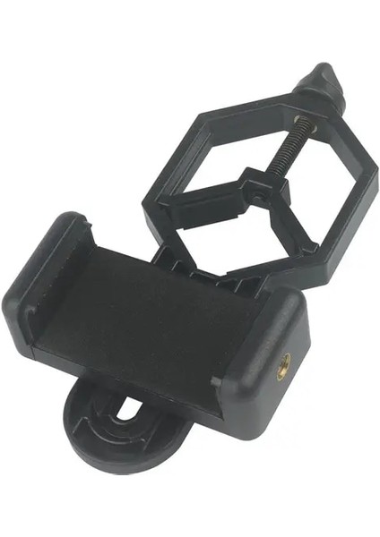 Siyah Evrensel Cep Telefonu Adaptörü Sabitleme Kıskacı Dürbün Monoküler Spotting Kapsamı Teleskop Telefon Tutucu Destek Mercek (Yurt Dışından)