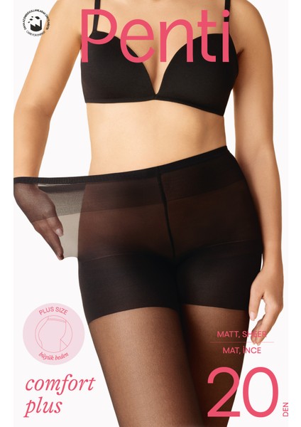 Comfortplus Siyah Külotlu Çorap modelleri