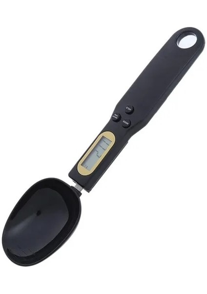 Siyah 500G/0.1G Hassas Dijital Ölçüm Kaşıkları Mutfak Mutfak Ölçüm Kaşığı Gram Elektronik Kaşık LCD Ekran Mutfak Terazileri (Yurt Dışından)