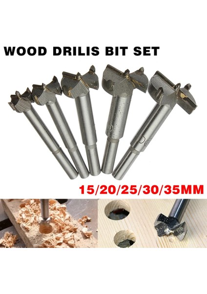 15MM 15-35MM Ağaç Işleme Raybası Yüksek Çimentolu Karbür Ağaç Işleme Matkap Düz Kanat Matkap Tner Matkap Seti Ahşap Plastik Elektrikli Alet Pil Paketi (Yurt Dışından)