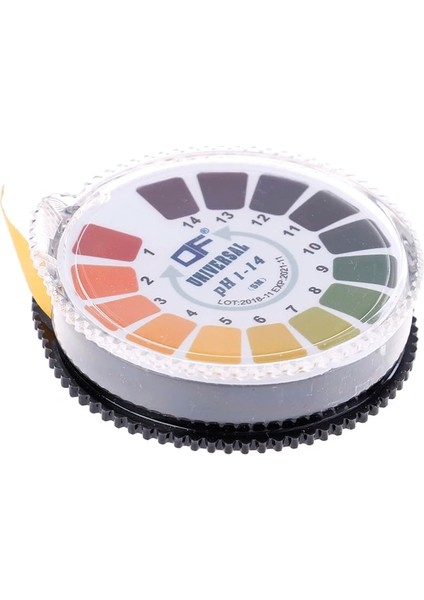 1-14 0-14 1-14 Ph Alkali Asit Göstergesi Ölçer Test Kağıdı Rulo Su Idrar Tükürük Toprak Turnusol Doğru Test Ölçüm 5 Metre (Yurt Dışından)