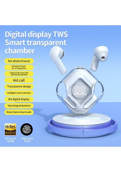 TM12 1 Çift Bluetooth Kulaklık Kablosuz Kulak Içi Kulaklık Dokunmatik Kontrol Kulaklık Ce Olmadan - Beyaz (Yurt Dışından) fırsatları