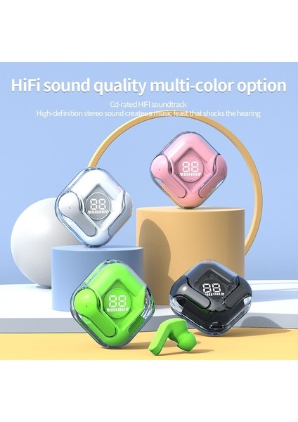 TM12 1 Çift Bluetooth Kulaklık Kablosuz Kulak Içi Kulaklık Dokunmatik Kontrol Kulaklık Ce Olmadan - Beyaz (Yurt Dışından) indirimleri