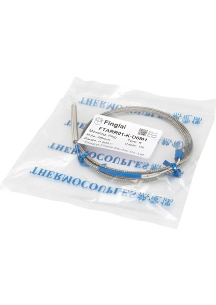 J 5mm Delik FTARR01 K E J Tipi 1m Metal Ekranlama Kablosu 4mm 5mm 6mm 14MM Çaplı Delik Halka Başlı Termokupl Sıcaklık Sensörü (Yurt Dışından) fırsatları
