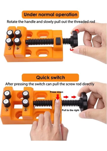 Yl Hızlı Sekiz Delikli Mengene Sabit Kelepçeler Mini Küçük Sıkma Yatak Masa Yardımcısı Oyma Tezgah Kelepçesi Saat Takı Tamir Tezgah Mengenesi Aracı (Yurt Dışından) indirimleri