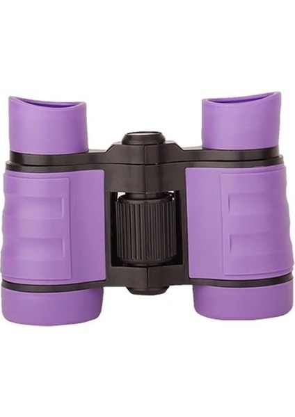 Mor 4X30MM Profesyonel Çocuk Dürbün Teleskop Çocuk Öğrenme Teleskop Kuş Gözlemciliği Katlanır Optik Teleskop Kamp Için (Yurt Dışından)