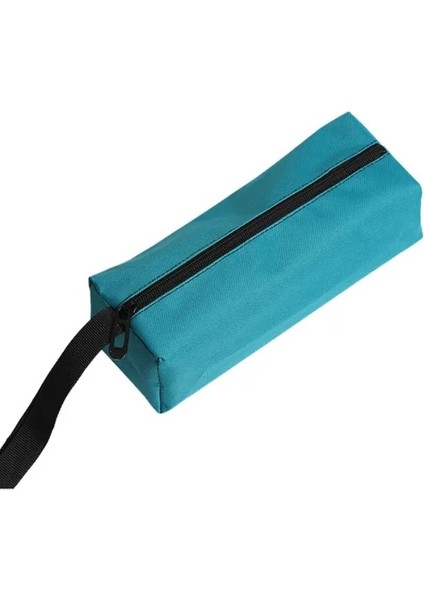 Mavi 30X10X10CM Oxford Kanvas Su Geçirmez Saklama El Alet Çantası Vidalar Çiviler Matkap Ucu Metal Parçalar Balıkçılık Seyahat 1 Adet El Alet Çantası Küçük Vidalar (Yurt Dışından)