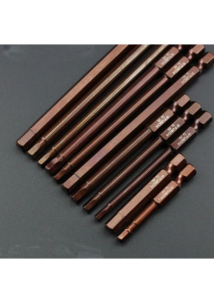 H10-50MM 1 Adet Altıgen Hassas Tornavida Seti S2 Malzeme Manyetik Darbeli Sürücü ile 50/75/100/150MM Uzunluk Bit Seti Elektrikli Matkap Için (Yurt Dışından)