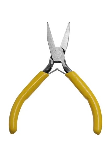 Bir Ekipman Kiti Uzun Iğne Yuvarlak Burun Kesme Tel Pense Takı Yapımı Için Dıy Alet Aksesuarları (Yurt Dışından)