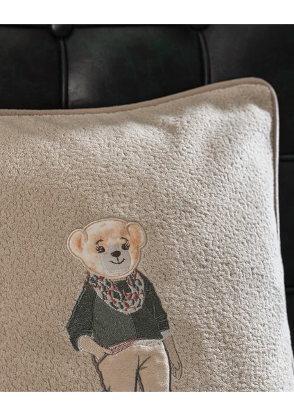 Melay Kırlent Kılıfı - Taş/Toprak - 43x43 cm fiyatları