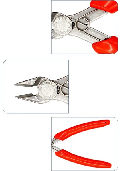 KM-037 Yüksek Hassasiyetli Çapraz Pense Mini Tel Kesici Küçük Yumuşak Kesim Elektronik Pense Teller Yalıtım Kauçuk Saplı El Aletleri (Yurt Dışından) fırsatları