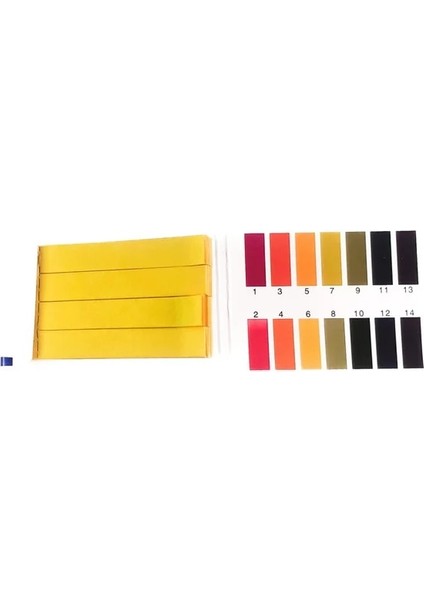 80 Şerit 1-14 Ph0-14 Test Kağıdı Laboratuvar Ev Ph 4.5-9.0 Test Şeritleri Göstergesi Bilimsel Turnusol Alkali Asit Testi Ph Test Ölçer (Yurt Dışından)