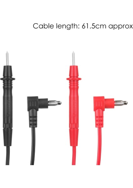 Pembe 1 Çift 1000V 10A Iğne Ucu Probu Evrensel Dijital Multimetre Çok Metre Test Uçları Pin Tel Kalem Kablosu 72CM Elektrik Aracı (Yurt Dışından) fırsatları