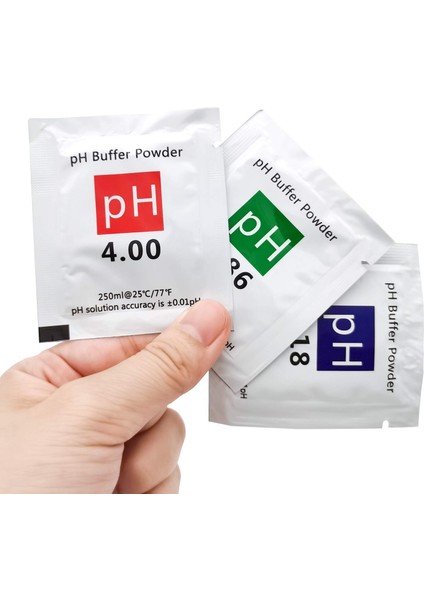 1 Adet 6.86 Ph Metre Kalibrasyon Noktası Ph Tampon Tozu Ölçü Kalibrasyon Çözümü Ph Test Cihazı 4.00 6.86 9.18 (Yurt Dışından) fiyatları