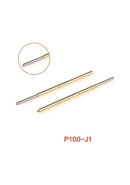 P100-J1 20 Adet/torba Yay Testi Pimi P100-A2 A3 B1 E2 E3 H2 H3 H4 H5 J1 Q1 Q2 T2 Lm2 LM3DIŞ Çap 1.36MM Uzunluk 33.5mm Pcb Probu (Yurt Dışından)
