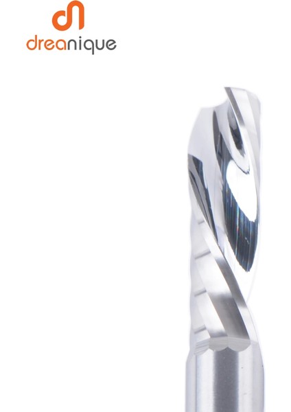WD1F-D3.1-L06 1 Adet Aaaaa Tek Flüt Spiral Uçlu Değirmen 3.175 Saplı Spiral Alüminyum Değirmen Cnc 3D Gravür Oyma Ucu Ağaç Işleme Için Aşağı Kesim (Yurt Dışından)