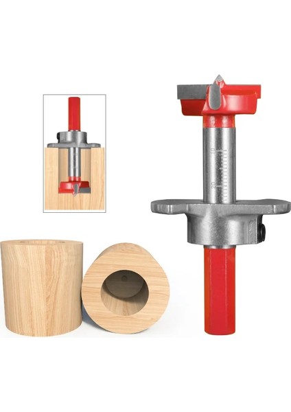 15MM Altıgen Yusun 5 Adet D15MM-35MM Menteşe Sıkma Uçları Yönlendirici Bit Ağaç Işleme Freze Kesicisi Ahşap Bit Yüz Değirmeni Karbür Kesici Uç Değirmeni (Yurt Dışından)