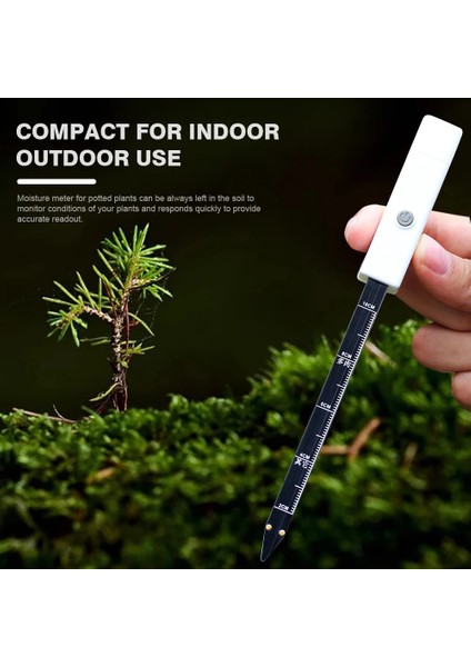 Beyaz Toprak Nem Ölçer Sıcaklık Nem Test Cihazı Bahçe Ölçme Aracı Toprak Nemi Ölçer Higrometre Probu Sulama Testi (Yurt Dışından) fiyatları