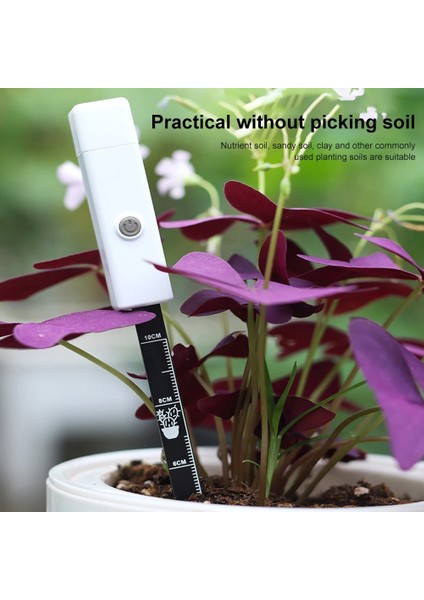 Beyaz Toprak Nem Ölçer Sıcaklık Nem Test Cihazı Bahçe Ölçme Aracı Toprak Nemi Ölçer Higrometre Probu Sulama Testi (Yurt Dışından) modelleri