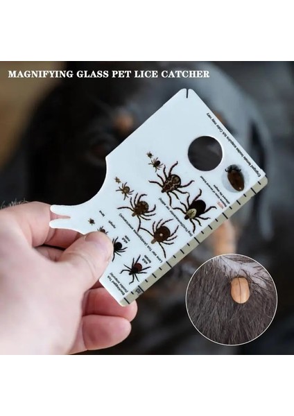 Insanlara Yönelik Onay Kartı, Kenelerin Kolayca Çıkarılmasını Sağlar Köpekler ve Kediler Için Kullanışlı Cep Boyutuna Sahip Kene Sökücü 8,5 x 5,4 x 0,1 cm (Yurt Dışından) fırsatları