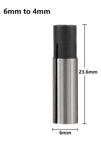 6mm Ila 4mm 1 Adet Cnc Router Aracı Adaptörü Collet Oyma Makinesi 3.175MM 4mm 6mm 6.35MM 12.7mm Freze Kesicisi Transfer Adaptörü (Yurt Dışından)