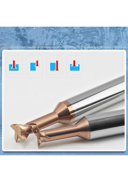2.5XD1.25X5, Açı 75 Kaplama Tungsten Karbür Kırlangıç Freze Kesici Pah T Tipi End Mill Cnc Oluk Aracı Derece Bıçak Metal Çelik Pah Matkap Ucu (Yurt Dışından) indirimleri