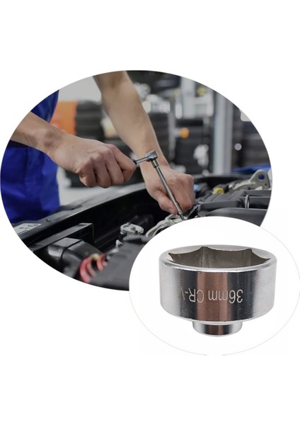 Motor Yağı Anahtarı 36MM Motor Yağı Anahtarı Metrik Düşük Profilli Yağ Filtresi Lokma Anahtarı El Için Teneke Kutu Muhafazasını Çıkarın Dayanıklı ve Pratik Aletler (Yurt Dışından) fırsatları