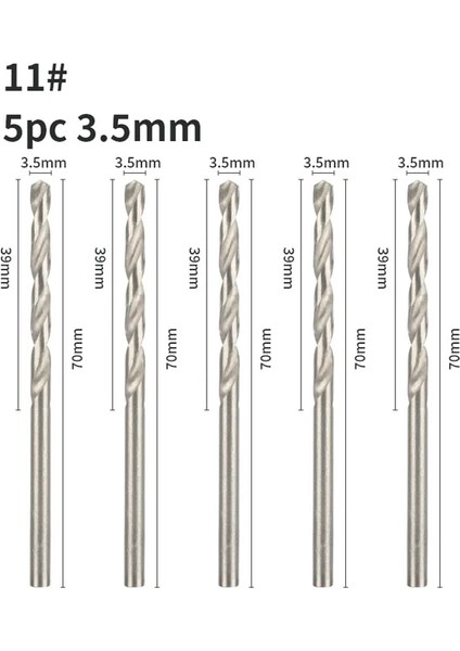 5 Adet 3.5mm Yusun 6.35 mm Altıgen Shank Havşa Ucu Yönlendirici Bit Ağaç Işleme Freze Kesicisi Ahşap Bit Yüz Değirmeni Karbür Kesici Aletler (Yurt Dışından)