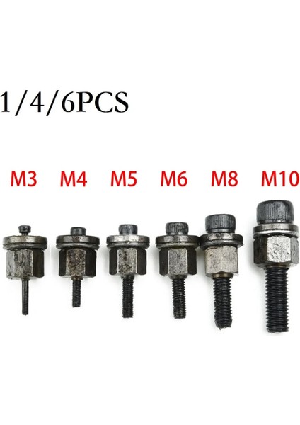 M10 El Perçin Somun Başlı Somun Perçin Aracı Ucu Mandrel Kafa Değiştirmeleri M3 M4 M5 M6 M8 M10 Dişli Perçin Somunu Tabancası Matkap Adaptörü (Yurt Dışından)