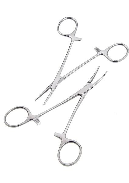 Düz Ağız 18CM El Aleti 12.5 16 18CM Hemostatik Forseps Pet Saç Kelepçesi Balıkçılık Kilitleme Pensesi Epilasyon Araçları Kavisli/düz Uçlu Kesici Alet (Yurt Dışından) modelleri