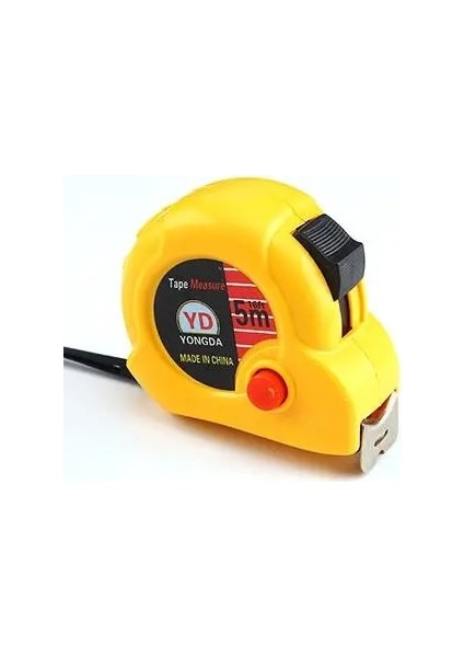 L 3m 5m Geri Çekilebilir Paslanmaz Çelik Mezura Cetvel Ölçüm Metrik Bant Kuralı (Yurt Dışından)