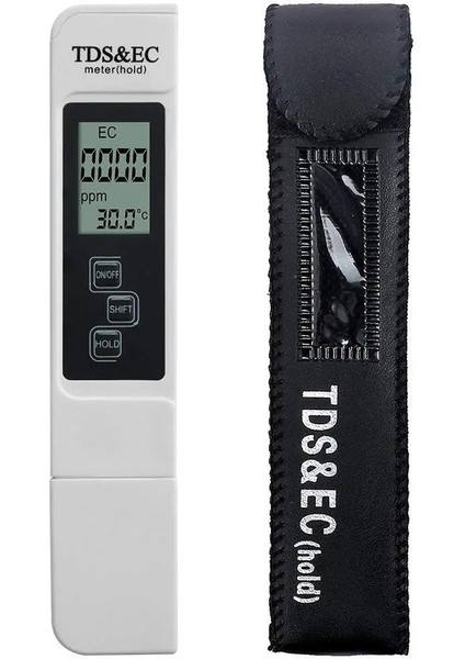 Beyaz Tds Metre Dijital Ph / Tds / Ec Metre Test Cihazı Termometre Su Saflığı Filtresi Hidroponik Akvaryum Havuz Su Kalitesi Monitör Aracı (Yurt Dışından) fırsatları