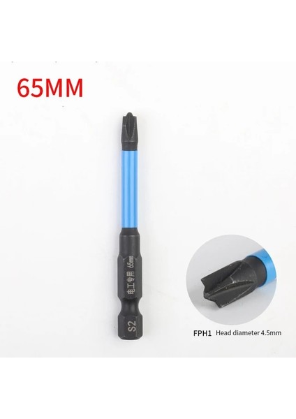 65MM Fph1 65-150MM Özel Manyetizma Çapraz Tornavida Bit Alaşımlı Çelik Toplu Kafa Somun Sürücüleri Fph1 Fph2 Fph3 Soket Anahtarı Güç Aracı (Yurt Dışından)