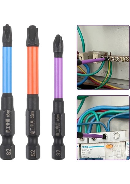 65MM Fph1 65-150MM Özel Manyetizma Çapraz Tornavida Bit Alaşımlı Çelik Toplu Kafa Somun Sürücüleri Fph1 Fph2 Fph3 Soket Anahtarı Güç Aracı (Yurt Dışından)