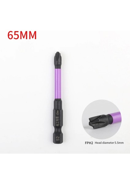65MM Fph1 65-150MM Özel Manyetizma Çapraz Tornavida Bit Alaşımlı Çelik Toplu Kafa Somun Sürücüleri Fph1 Fph2 Fph3 Soket Anahtarı Güç Aracı (Yurt Dışından)
