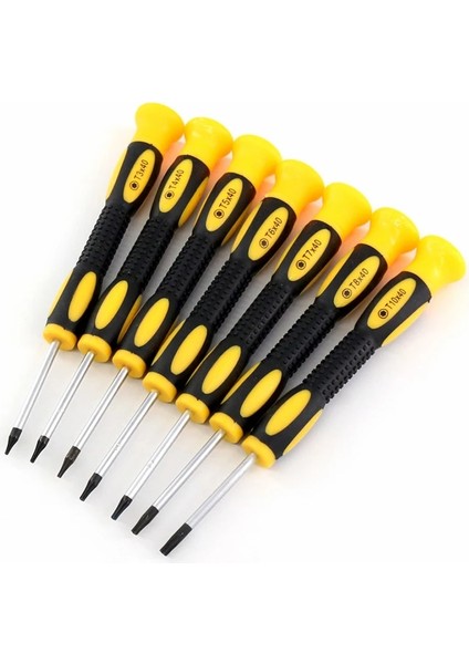T3 1/7 Adet Torx Tornavida Bit Seti T3 T4 T5 T6 T7 T8 T10 Mini Altıgen Tornavida Oyun Konsolu Kolu Sökme Onarım Araçları (Yurt Dışından)
