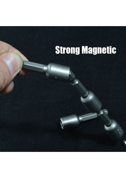 5 Adet 42X8MM 5/10 Adet 42/45/48MM Darbe Altıgen Soket 8mm Manyetik Somun Tornavida Matkap Ucu Adaptörü Hex Shank Elektrikli Darbeli Tornavida Soket Seti (Yurt Dışından)
