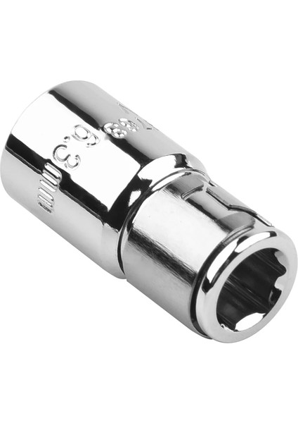 1/4 "kare Sürücü 1/4" Hex Shank Soket Uçları Dönüştürücü Tornavida Bit Adaptörü El Aletleri Soket Dönüşüm Adaptör Aracı (Yurt Dışından)