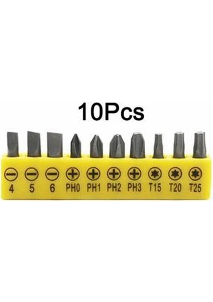 10 Adet 1/4 Altıgen Manyetik Vida Matkap Ucu Kilitleme Ucu Hızlı Bırakma Tutucu Sürücü Kılavuzu Matkap Ucu Vida Aracı Tornavida Ucu Uzatma Çubuğu (Yurt Dışından)