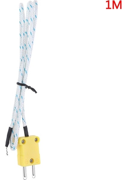 TM-902C TES-1310 Için 1m Tel Sıcaklık Testi K-Tipi Tp-01 Termo Sensör Probu (Yurt Dışından)