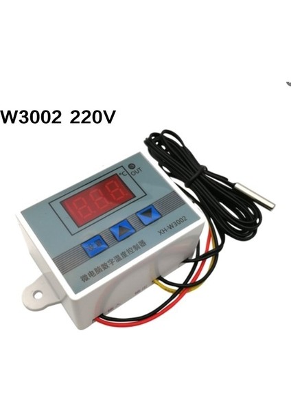 220V 12V 24V 220V Profesyonel Dijital LED Ekran Sıcaklık Kontrol Cihazı Mikrobilgisayar Termostat Regülatörü Kontrol Anahtarı XH-W3002 (Yurt Dışından)