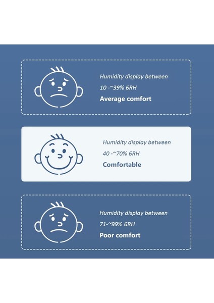 T-No Tel-Beyaz Mini LCD Elektronik Sıcaklık Sensörü Nem Ölçer Balık Tankı Buzdolabı Bebek Odası Gülümseme Dijital Termometreler Higrometre (Yurt Dışından) modelleri