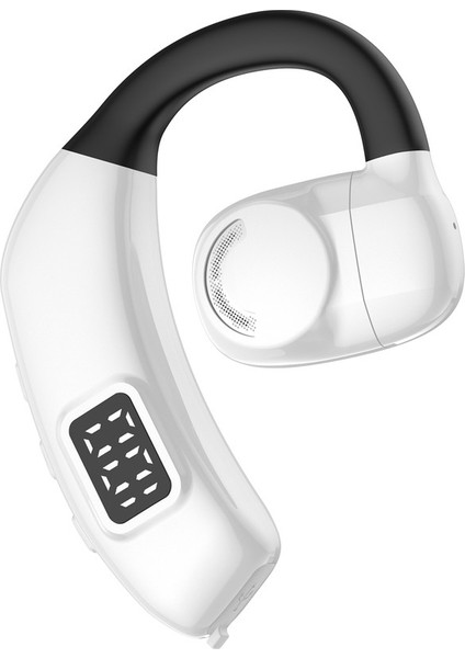 X30 Bluetooth 5.4 Tek Kulaklı Iş Kulaklığı Kablosuz Kanca Kulaklık - Siyah (Yurt Dışından)