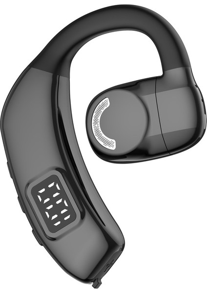 X30 Bluetooth 5.4 Tek Kulaklı Iş Kulaklığı Kablosuz Kanca Kulaklık - Siyah (Yurt Dışından)